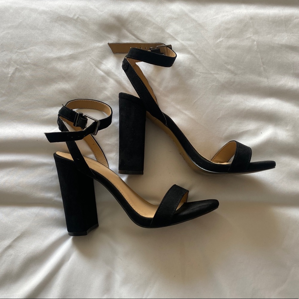 Black heels
